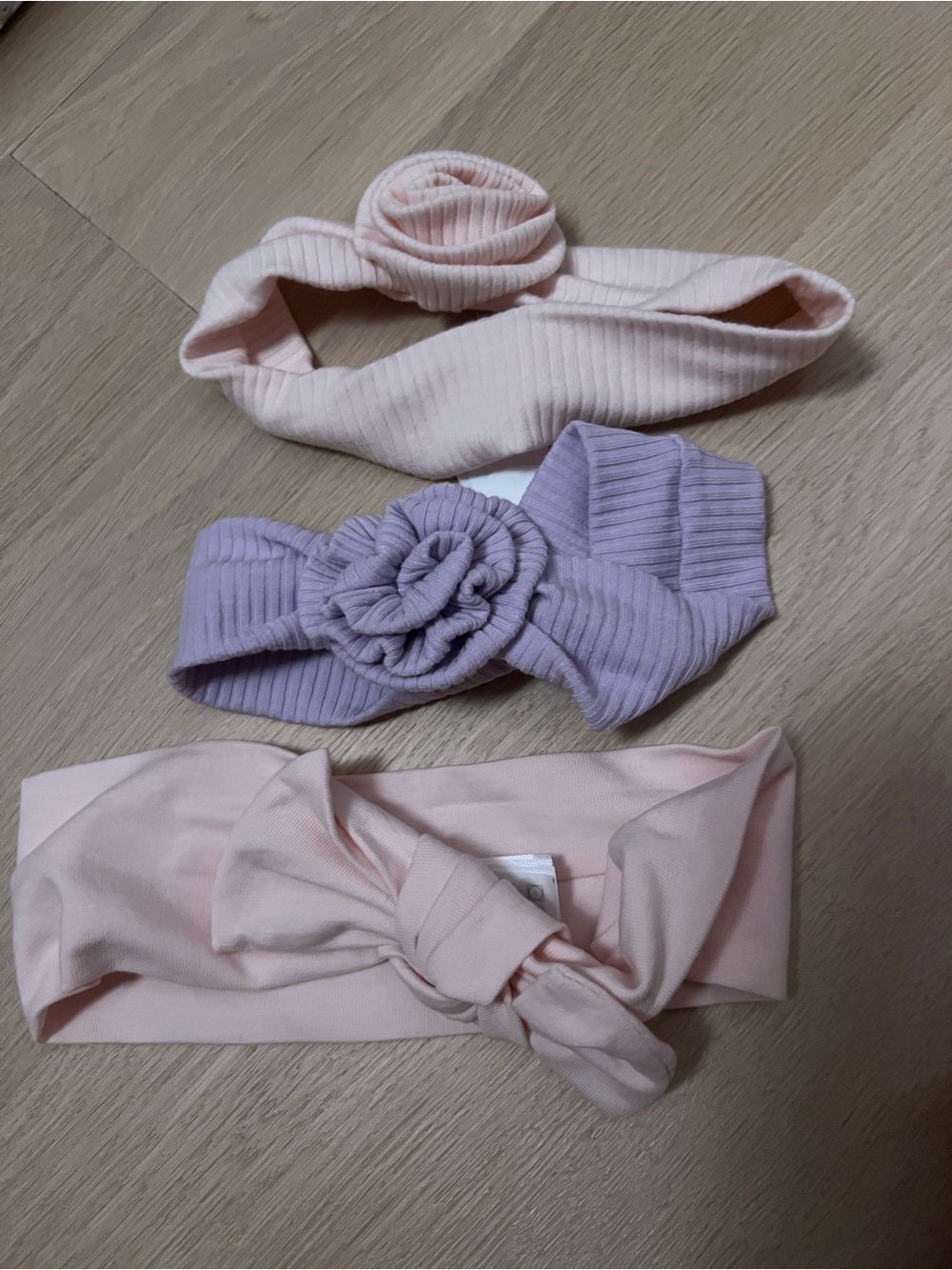 H&M Pink and Lavender Kids Headband Set